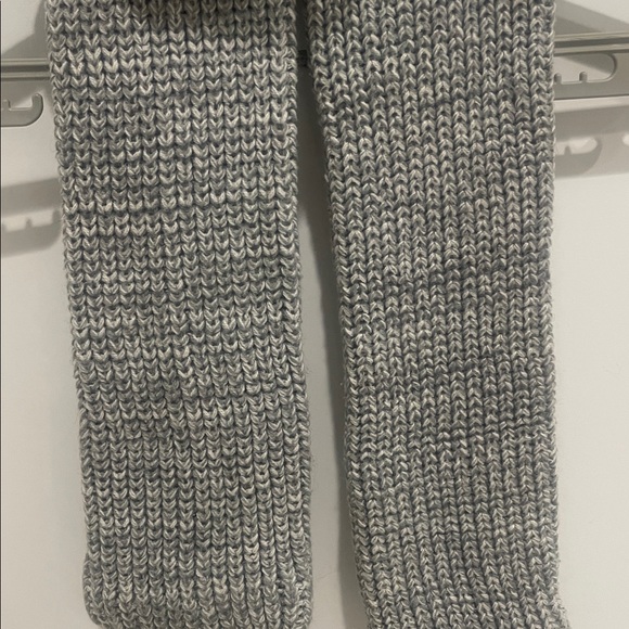 NWOT: Hand Knit Wool Scarf Double Layered  56” x 4-1/2”  NEW UNISEX - Picture 7 of 11